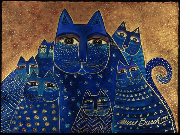 Les chats de Laurel Burch, juste pour le plaisir :
http://laurelburch.com/Flash/felines.html